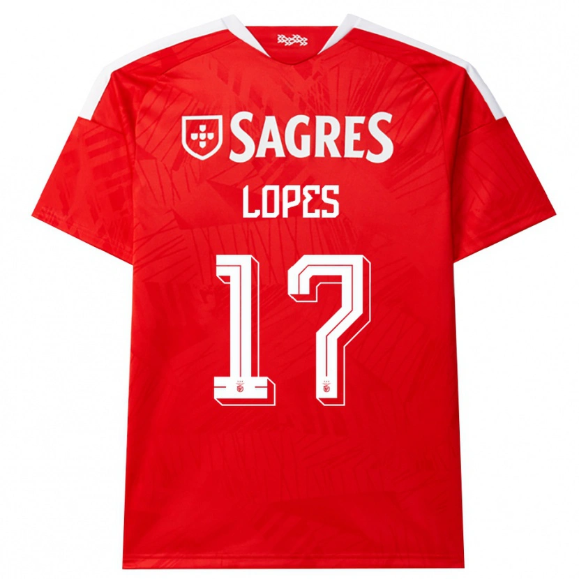 Danxen Damen Simão Lopes #17 Rot Weiß Gelb Heimtrikot Trikot 2026/27 T-Shirt Österreich