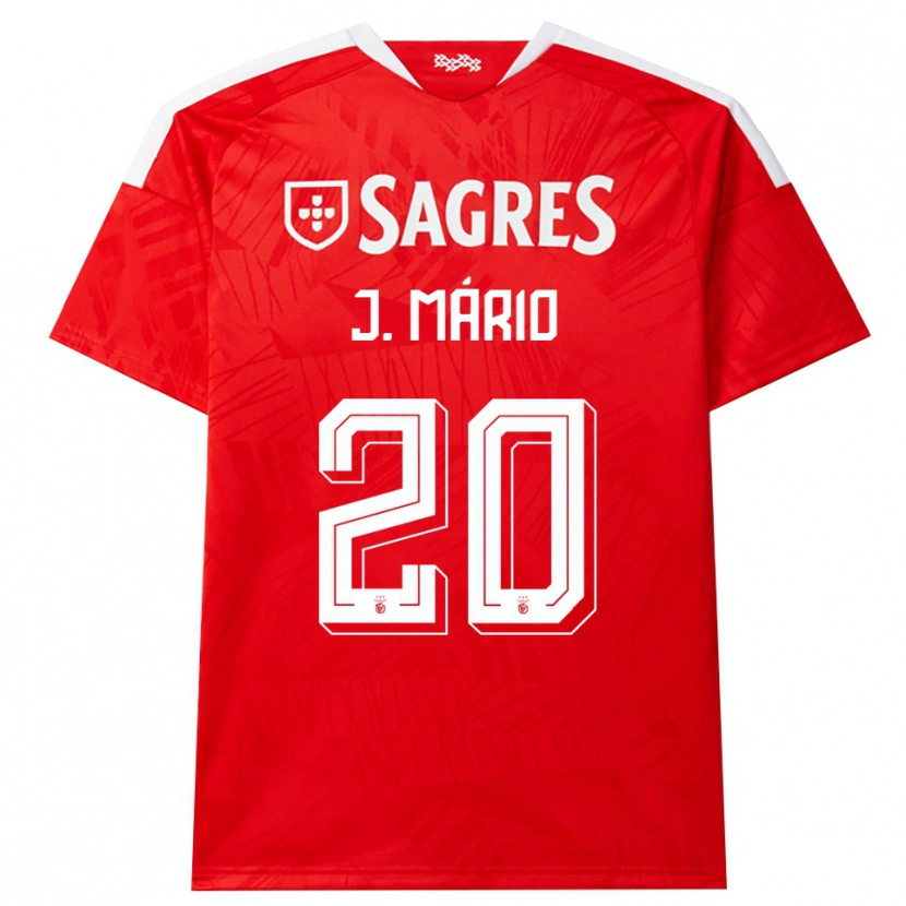 Danxen Damen Joao Mario #20 Rot Weiß Gelb Heimtrikot Trikot 2026/27 T-Shirt Österreich