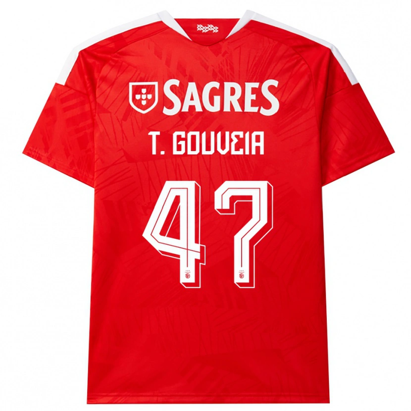Danxen Damen Tiago Gouveia #47 Rot Weiß Gelb Heimtrikot Trikot 2026/27 T-Shirt Österreich