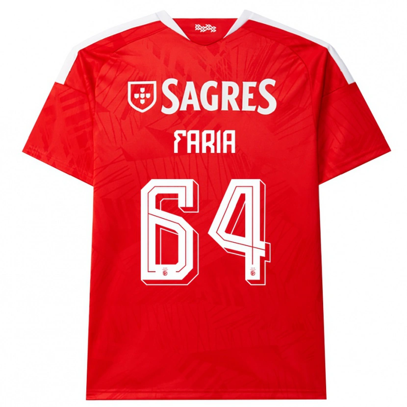 Danxen Damen Hugo Faria #64 Rot Weiß Gelb Heimtrikot Trikot 2026/27 T-Shirt Österreich