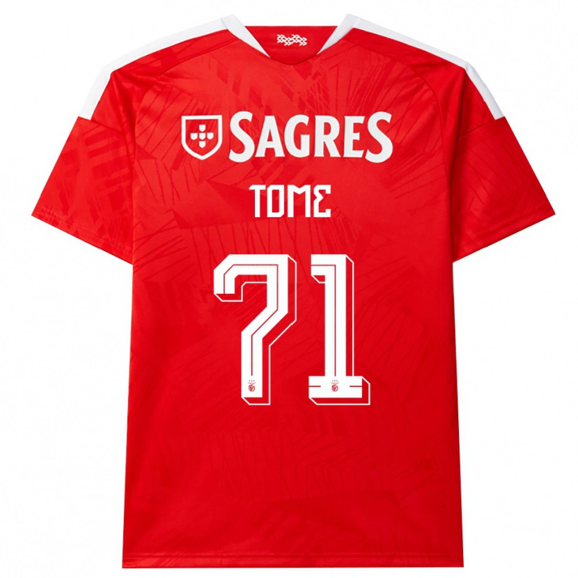 Danxen Damen Joao Tome #71 Rot Weiß Gelb Heimtrikot Trikot 2026/27 T-Shirt Österreich
