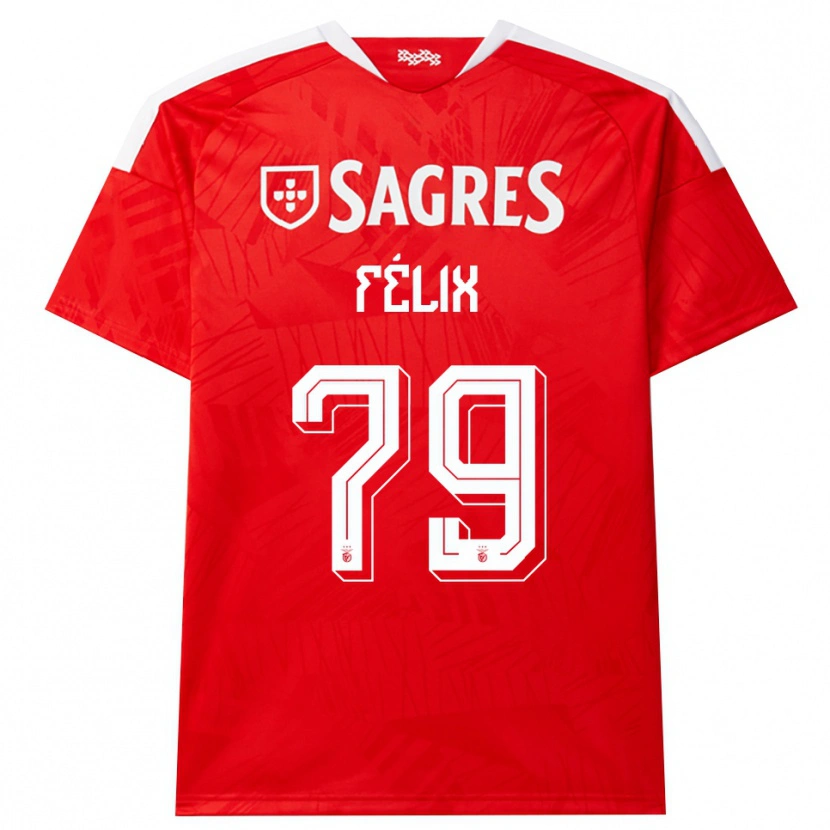 Danxen Damen Hugo Félix #79 Rot Weiß Gelb Heimtrikot Trikot 2026/27 T-Shirt Österreich