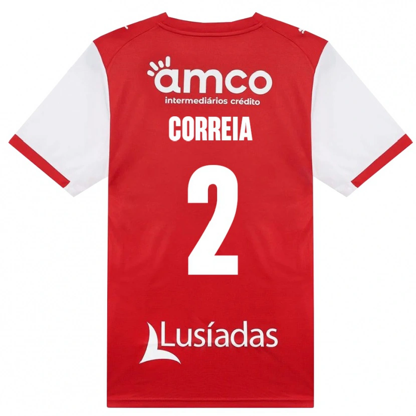 Danxen Damen Nuno Correia #2 Weiß Rot Schwarz Heimtrikot Trikot 2026/27 T-Shirt Österreich
