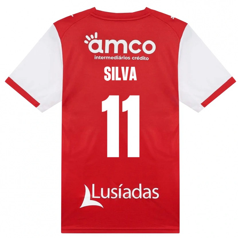 Danxen Damen Gabriel Silva #11 Weiß Rot Schwarz Heimtrikot Trikot 2026/27 T-Shirt Österreich