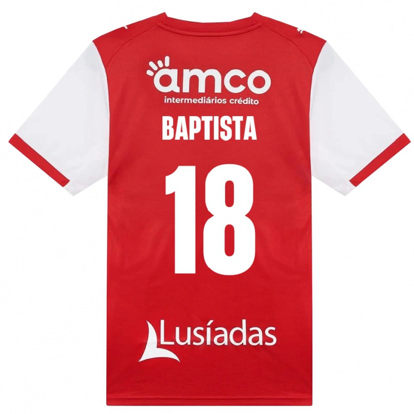 Danxen Damen Tiago Baptista #18 Weiß Rot Schwarz Heimtrikot Trikot 2026/27 T-Shirt Österreich