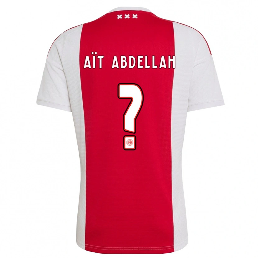 Danxen Damen Waleed Aït Abdellah #0 Rot Weiß Gelb Heimtrikot Trikot 2026/27 T-Shirt Österreich