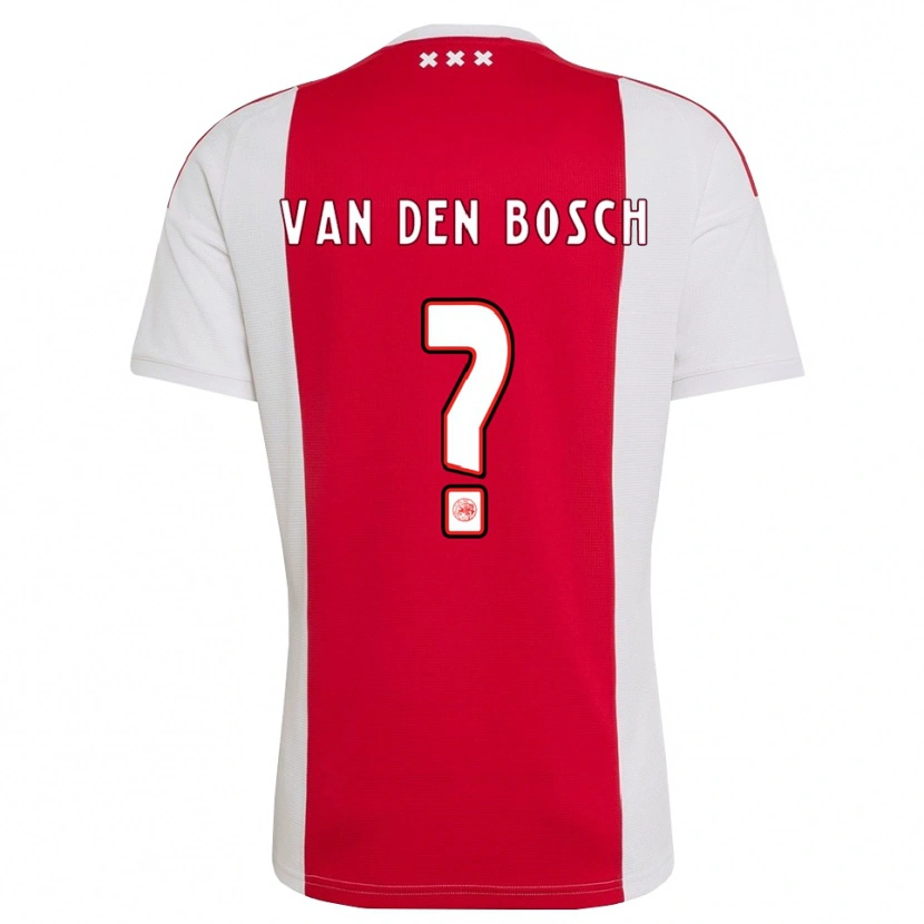 Danxen Damen Frederico Van Den Bosch #0 Rot Weiß Gelb Heimtrikot Trikot 2026/27 T-Shirt Österreich
