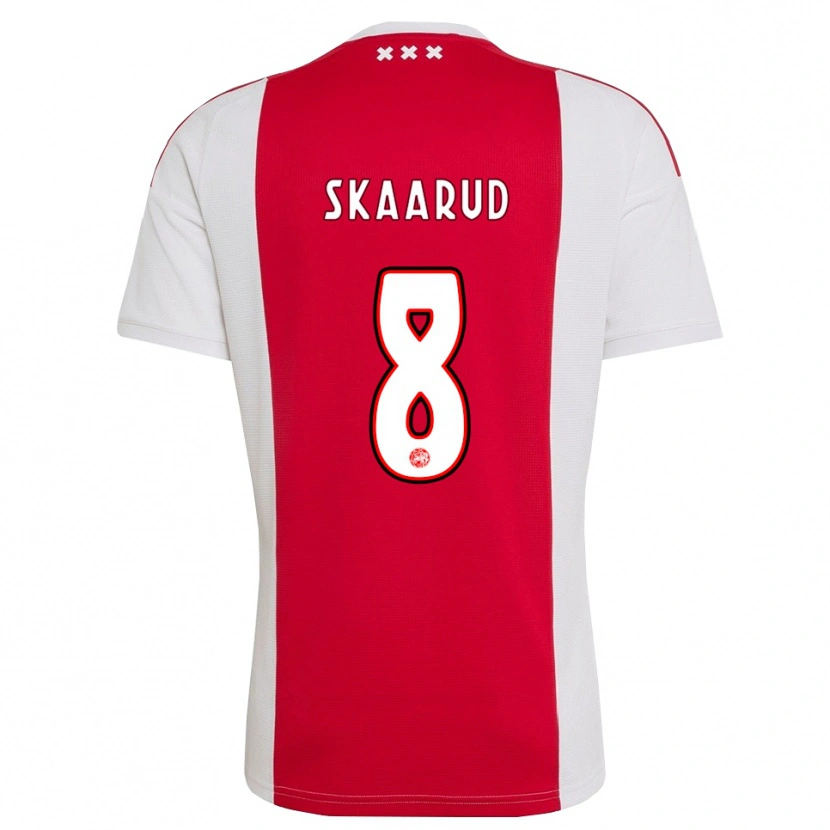 Danxen Damen Daniel Skaarud #8 Rot Weiß Gelb Heimtrikot Trikot 2026/27 T-Shirt Österreich