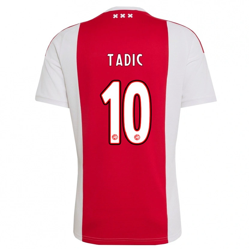 Danxen Damen Dusan Tadic #10 Rot Weiß Gelb Heimtrikot Trikot 2026/27 T-Shirt Österreich