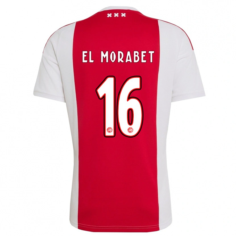 Danxen Damen Younes El Morabet #16 Rot Weiß Gelb Heimtrikot Trikot 2026/27 T-Shirt Österreich