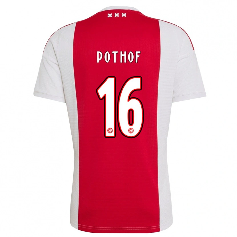 Danxen Damen Isa Pothof #16 Rot Weiß Gelb Heimtrikot Trikot 2026/27 T-Shirt Österreich