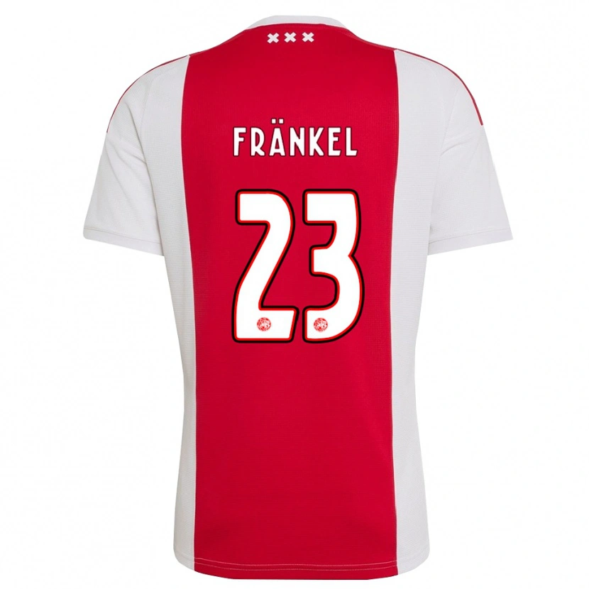 Danxen Damen Leroy Fränkel #23 Rot Weiß Gelb Heimtrikot Trikot 2026/27 T-Shirt Österreich