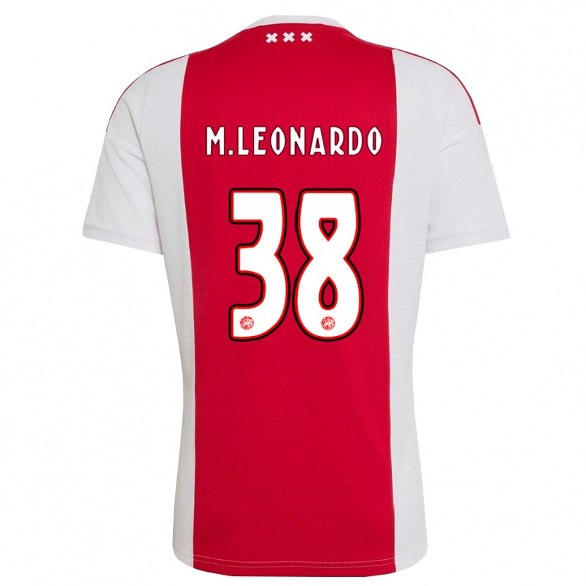 Danxen Damen Marcos Leonardo #38 Rot Weiß Gelb Heimtrikot Trikot 2026/27 T-Shirt Österreich