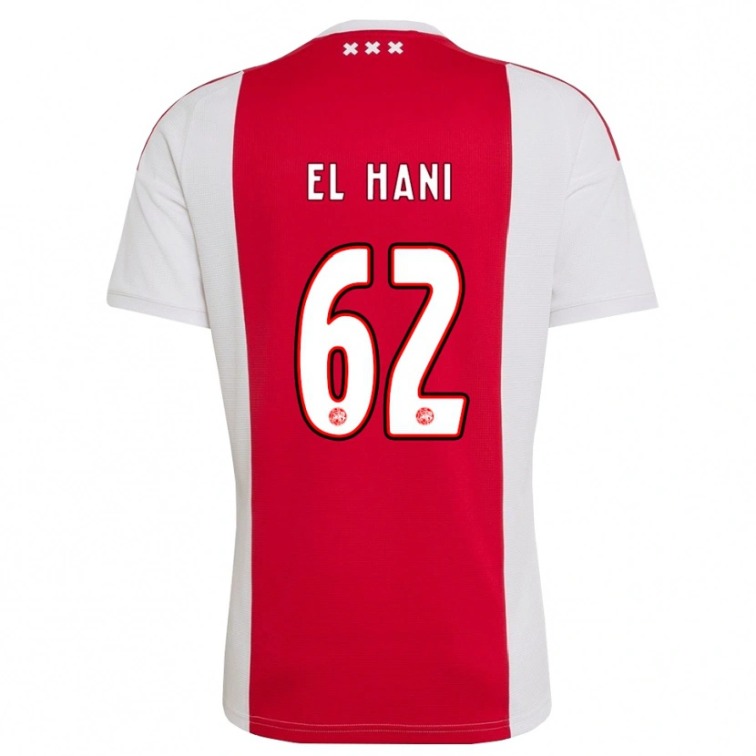 Danxen Damen Aymean El Hani #62 Rot Weiß Gelb Heimtrikot Trikot 2026/27 T-Shirt Österreich