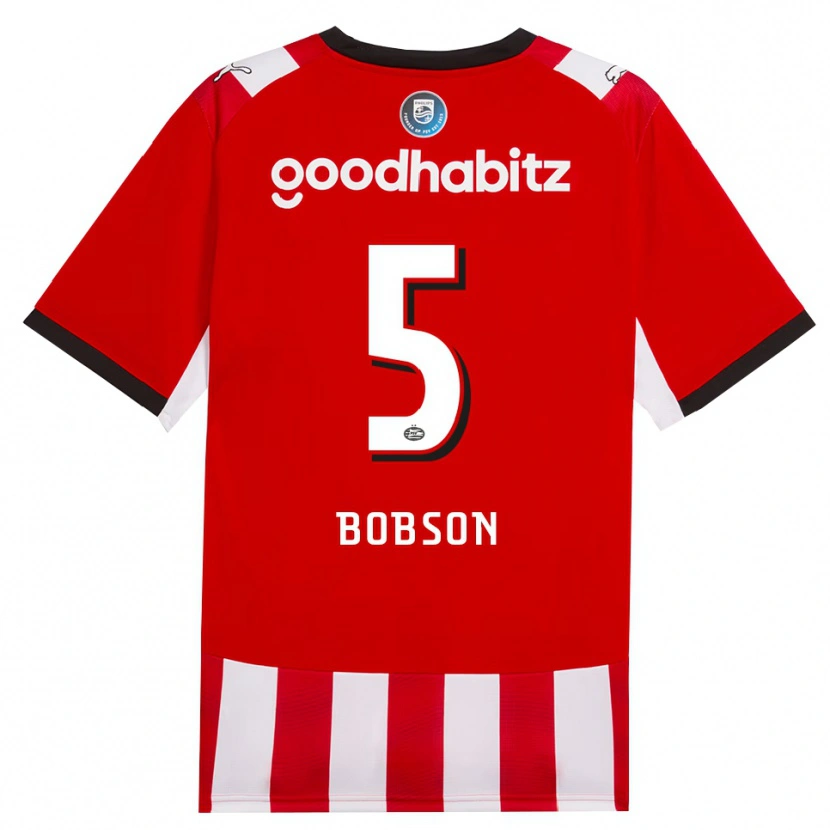 Danxen Damen Ersien Bobson #5 Rot Weiß Schwarz Heimtrikot Trikot 2026/27 T-Shirt Österreich