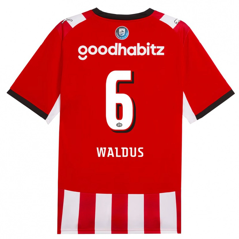 Danxen Damen Maruschka Waldus #6 Rot Weiß Schwarz Heimtrikot Trikot 2026/27 T-Shirt Österreich
