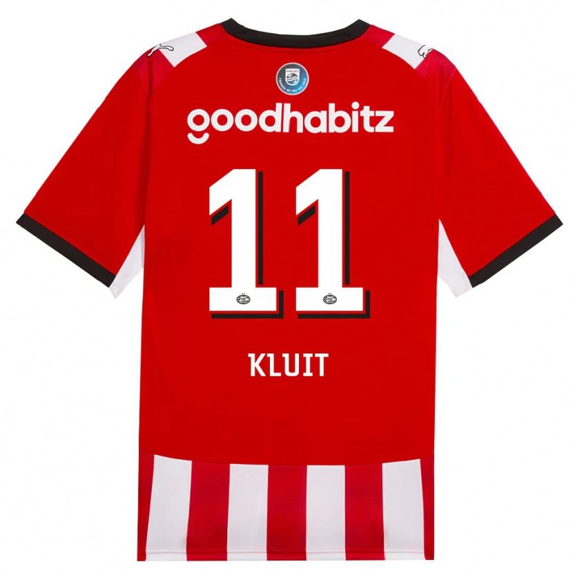 Danxen Damen Fabio Kluit #11 Rot Weiß Schwarz Heimtrikot Trikot 2026/27 T-Shirt Österreich