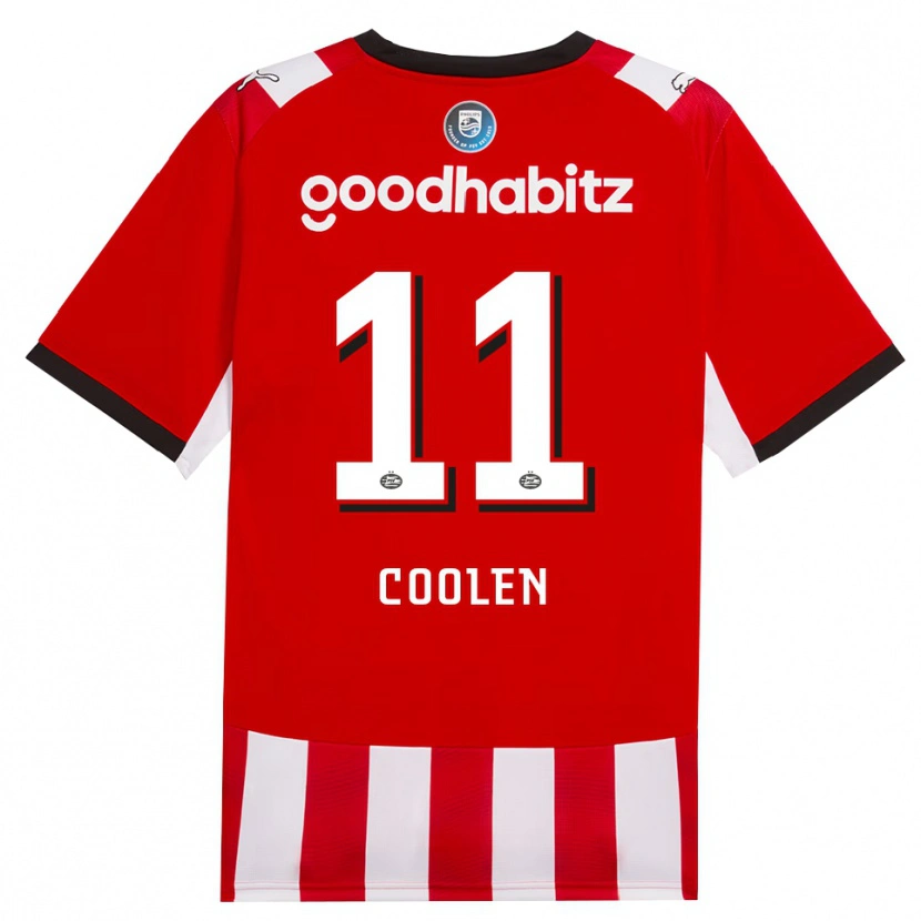 Danxen Damen Nadia Coolen #11 Rot Weiß Schwarz Heimtrikot Trikot 2026/27 T-Shirt Österreich