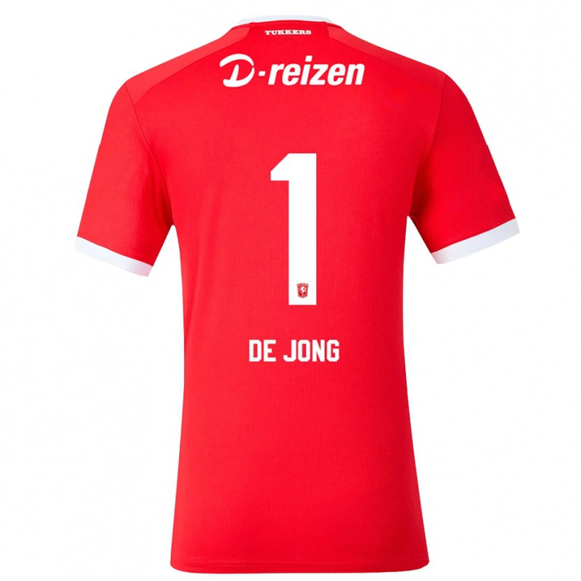 Danxen Damen Danielle De Jong #1 Rot Weiß Heimtrikot Trikot 2026/27 T-Shirt Österreich