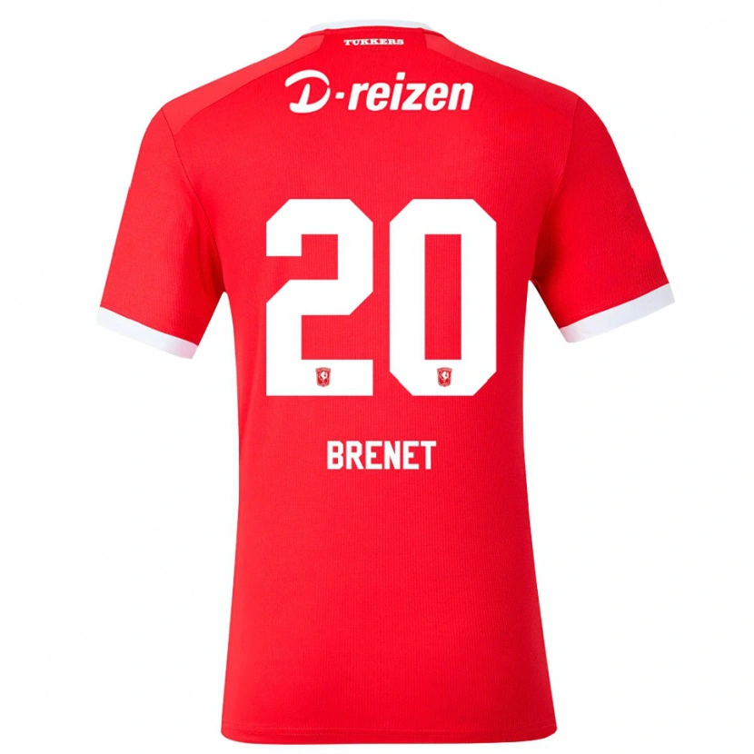 Danxen Damen Joshua Brenet #20 Rot Weiß Heimtrikot Trikot 2026/27 T-Shirt Österreich