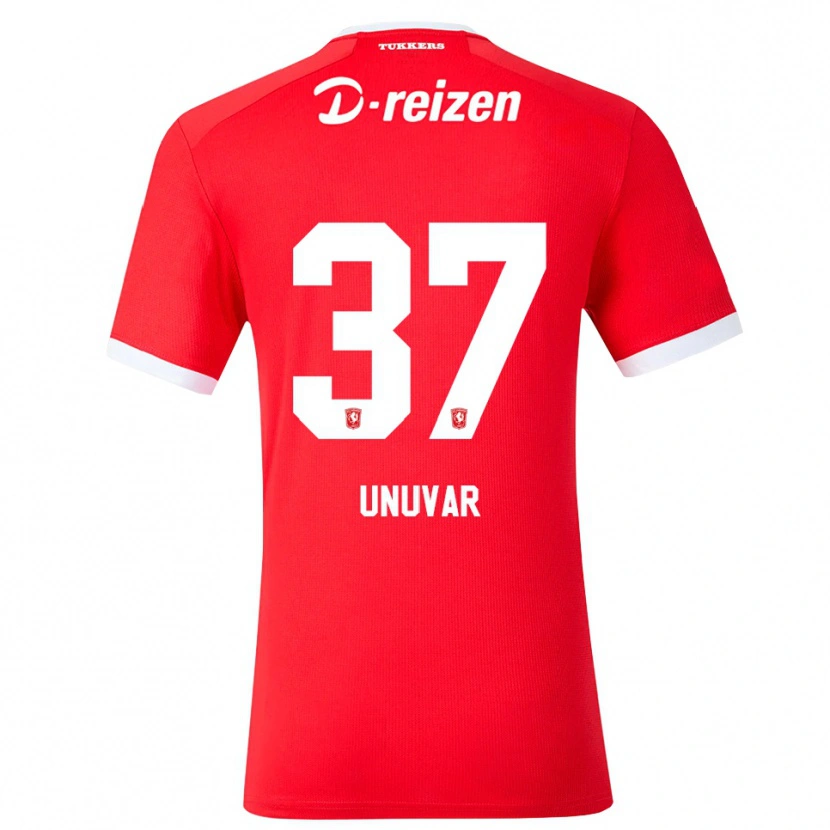 Danxen Damen Naci Ünüvar #37 Rot Weiß Heimtrikot Trikot 2026/27 T-Shirt Österreich