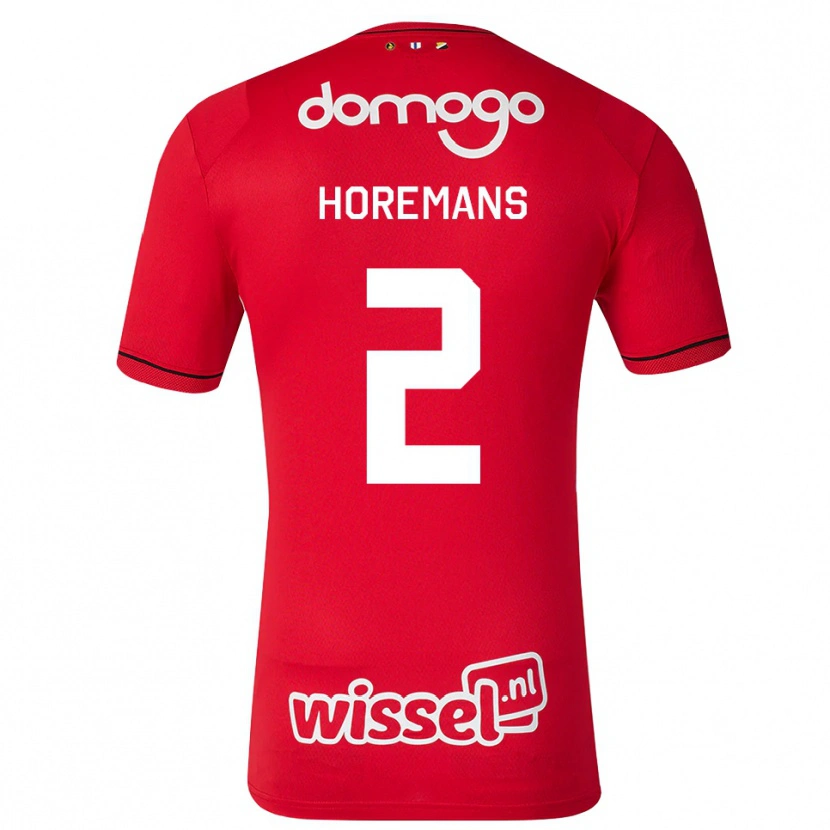 Danxen Damen Siebe Horemans #2 Rot Weiß Schwarz Heimtrikot Trikot 2026/27 T-Shirt Österreich