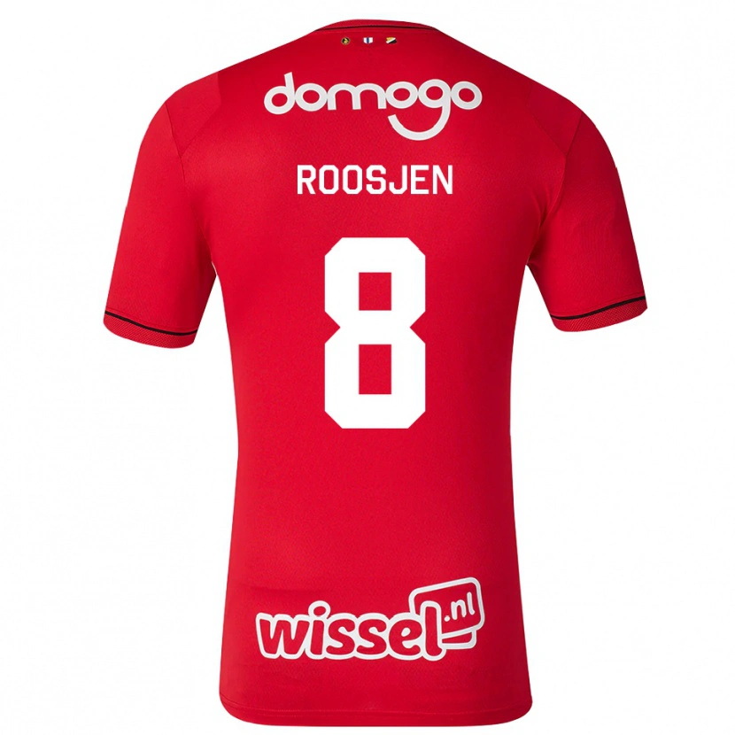 Danxen Damen Judith Roosjen #8 Rot Weiß Schwarz Heimtrikot Trikot 2026/27 T-Shirt Österreich