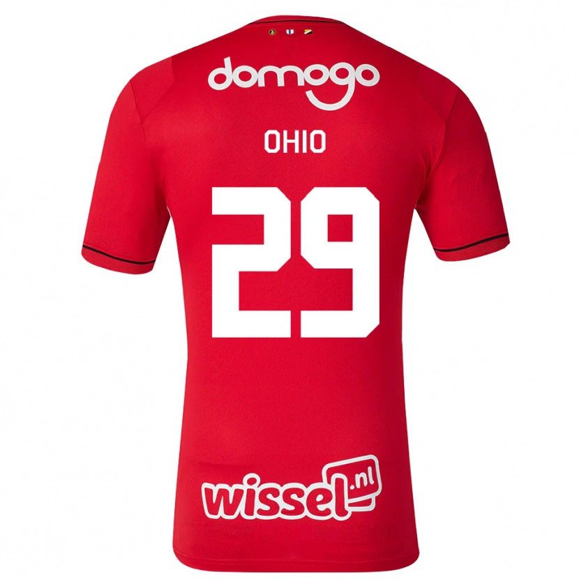 Danxen Damen Noah Ohio #29 Rot Weiß Schwarz Heimtrikot Trikot 2026/27 T-Shirt Österreich