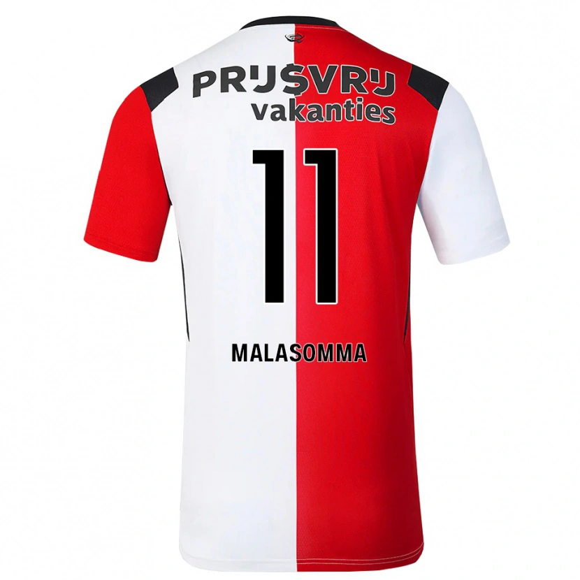 Danxen Damen Matteo Malasomma #11 Rot Weiß Schwarz Heimtrikot Trikot 2026/27 T-Shirt Österreich