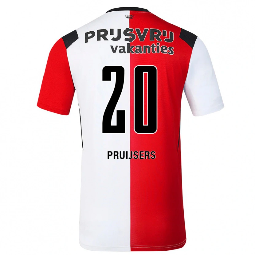 Danxen Damen Tom Pruijsers #20 Rot Weiß Schwarz Heimtrikot Trikot 2026/27 T-Shirt Österreich