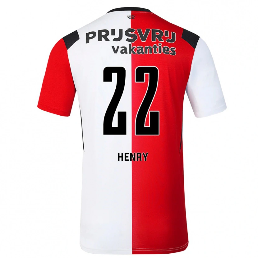 Danxen Damen Ziva Henry #22 Rot Weiß Schwarz Heimtrikot Trikot 2026/27 T-Shirt Österreich
