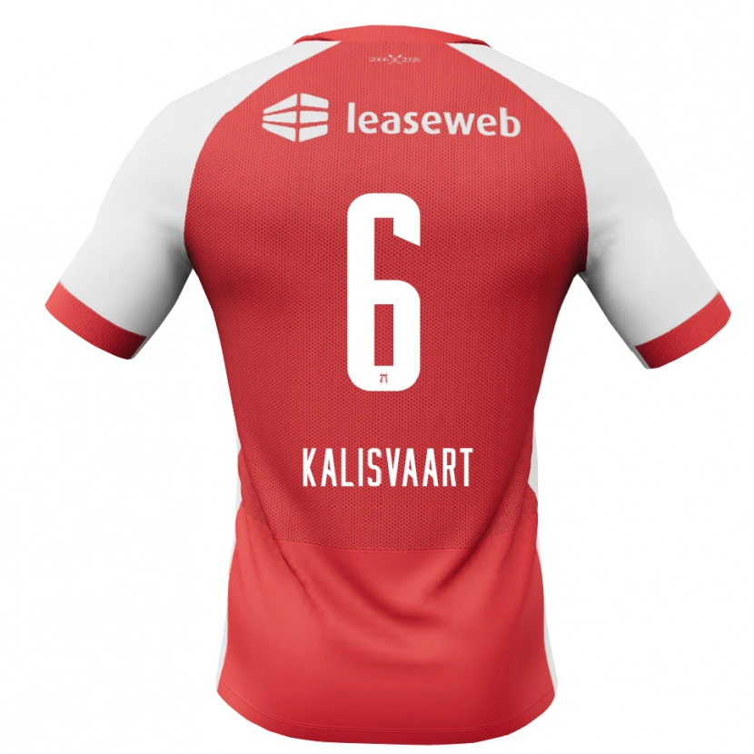 Danxen Damen Job Kalisvaart #6 Rot Weiß Schwarz Heimtrikot Trikot 2026/27 T-Shirt Österreich