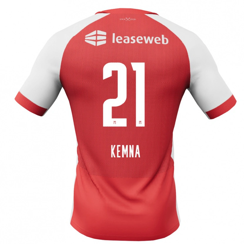 Danxen Damen Ties Kemna #21 Rot Weiß Schwarz Heimtrikot Trikot 2026/27 T-Shirt Österreich