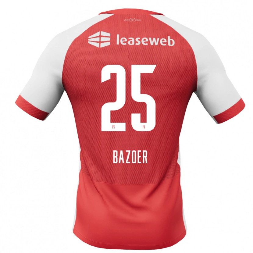 Danxen Damen Riechedly Bazoer #25 Rot Weiß Schwarz Heimtrikot Trikot 2026/27 T-Shirt Österreich