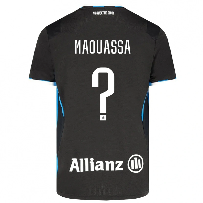 Danxen Damen Faitout Maouassa #0 Schwarz Rot Blau Heimtrikot Trikot 2026/27 T-Shirt Österreich