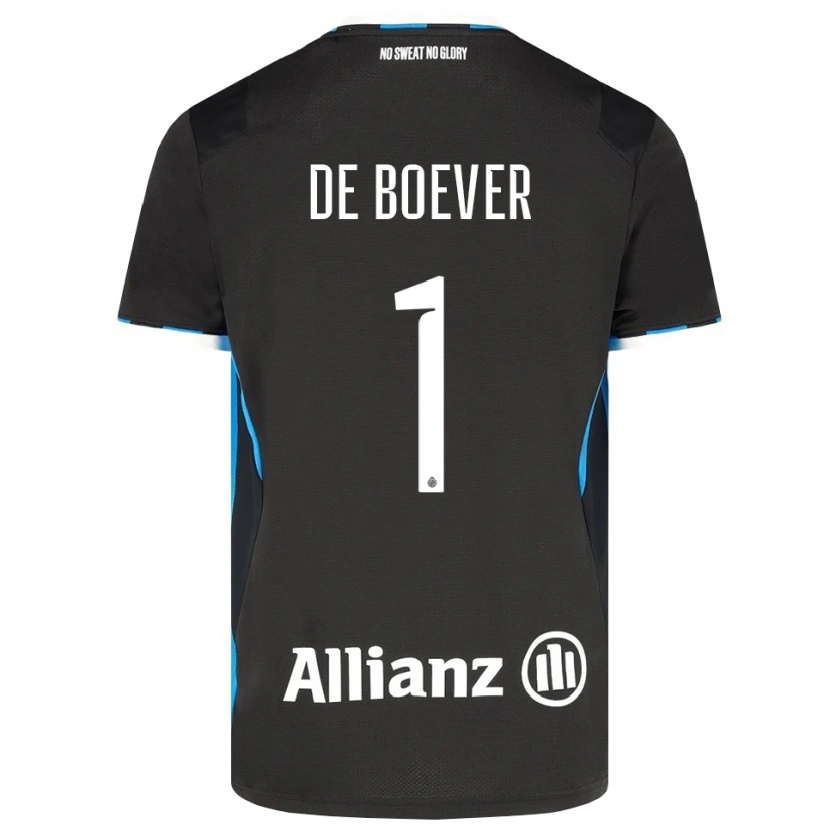 Danxen Damen Jesse De Boever #1 Schwarz Rot Blau Heimtrikot Trikot 2026/27 T-Shirt Österreich