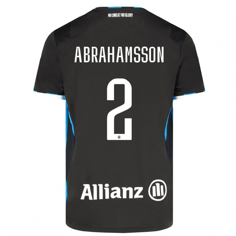Danxen Damen Sejde Abrahamsson #2 Schwarz Rot Blau Heimtrikot Trikot 2026/27 T-Shirt Österreich