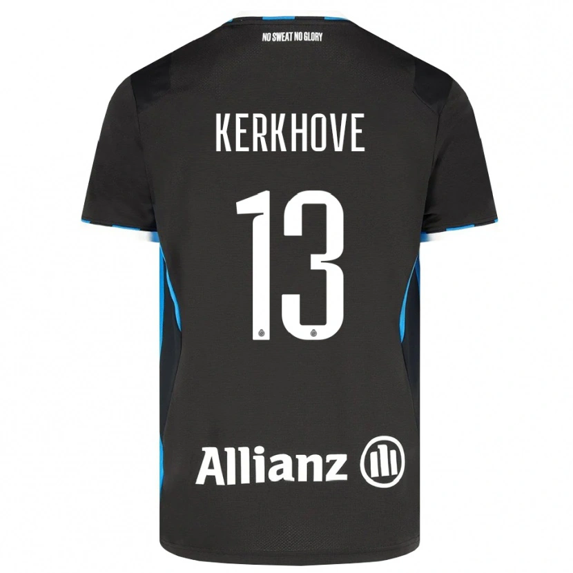 Danxen Damen Angel Kerkhove #13 Schwarz Rot Blau Heimtrikot Trikot 2026/27 T-Shirt Österreich