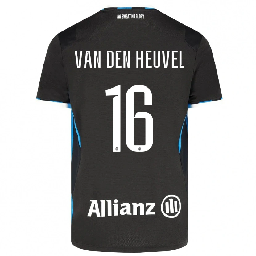 Danxen Damen Dani Van Den Heuvel #16 Schwarz Rot Blau Heimtrikot Trikot 2026/27 T-Shirt Österreich