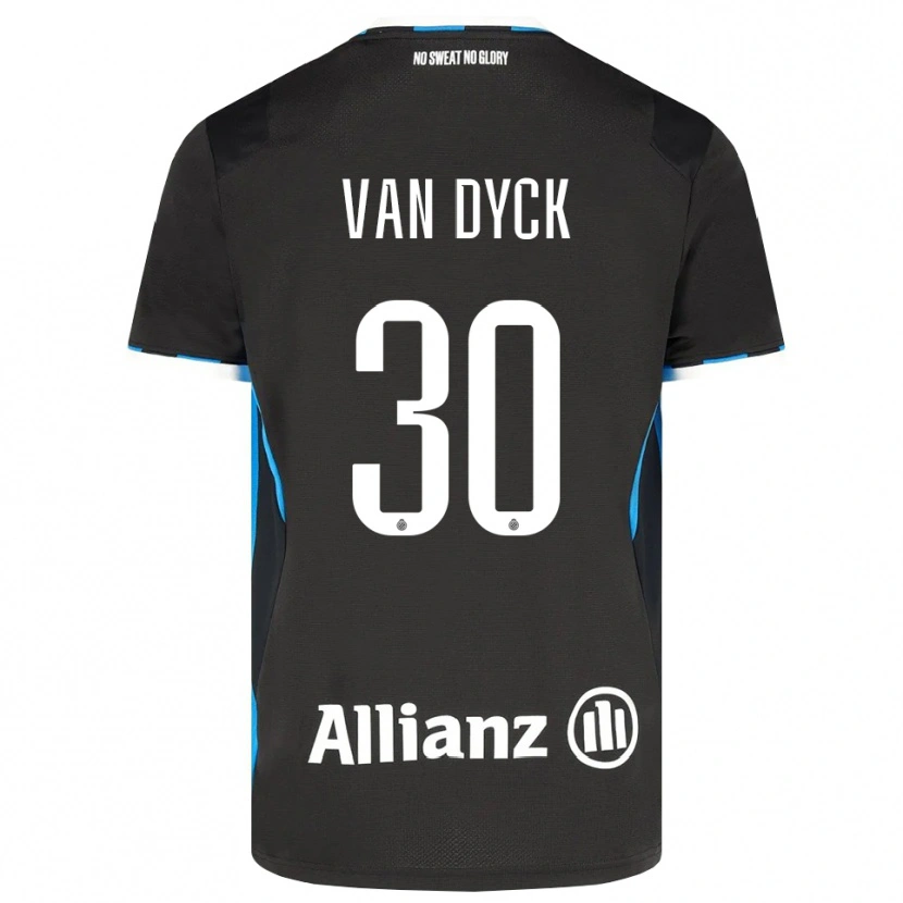 Danxen Damen Nell Van Dyck #30 Schwarz Rot Blau Heimtrikot Trikot 2026/27 T-Shirt Österreich