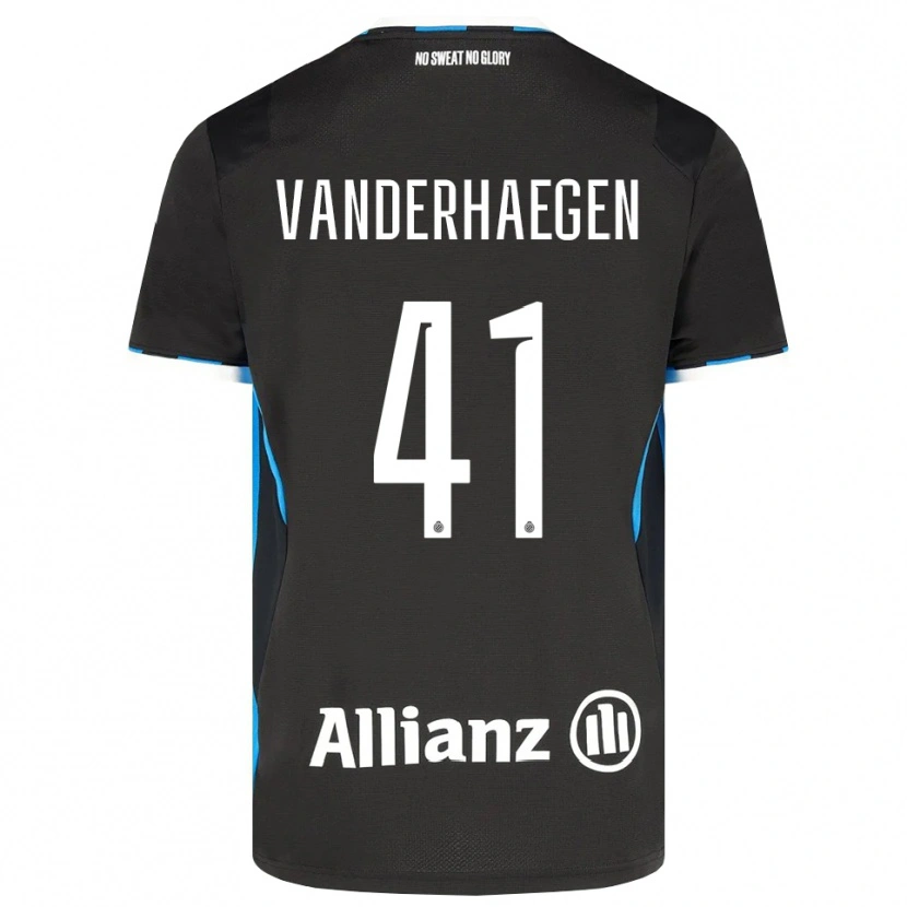 Danxen Damen Lotte Vanderhaegen #41 Schwarz Rot Blau Heimtrikot Trikot 2026/27 T-Shirt Österreich