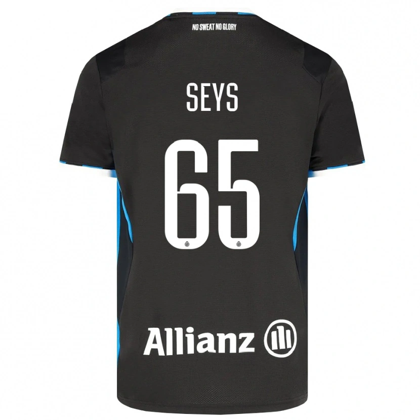 Danxen Damen Joaquin Seys #65 Schwarz Rot Blau Heimtrikot Trikot 2026/27 T-Shirt Österreich