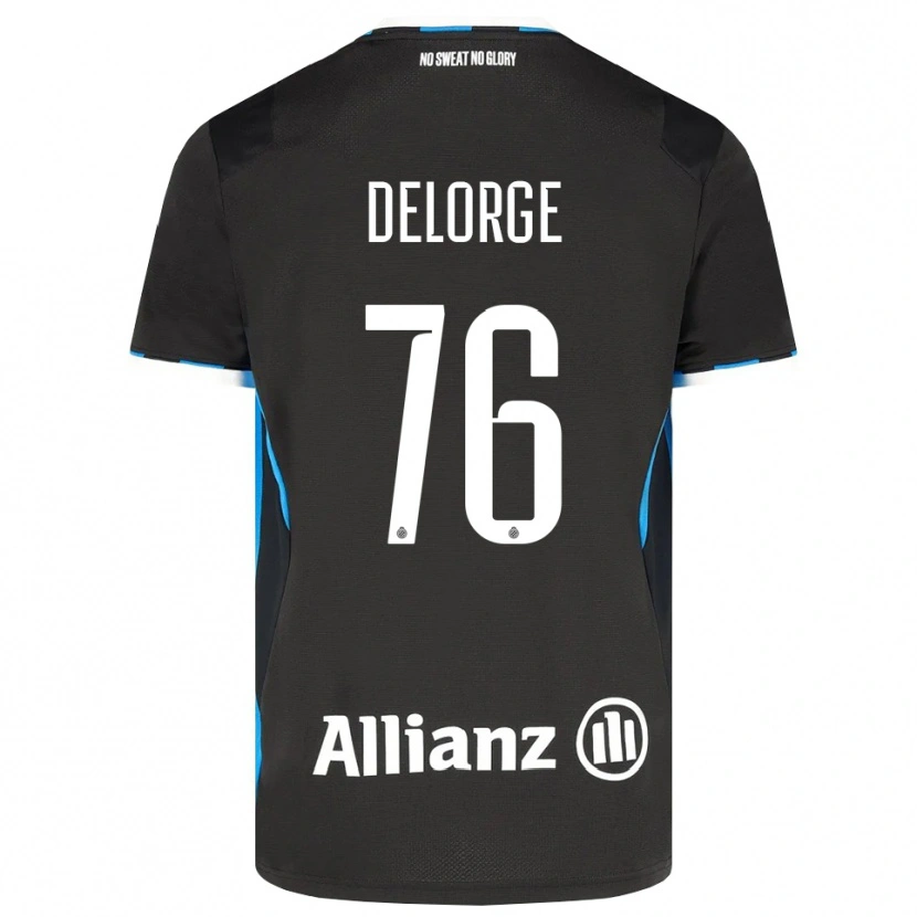 Danxen Damen Lucas Delorge #76 Schwarz Rot Blau Heimtrikot Trikot 2026/27 T-Shirt Österreich