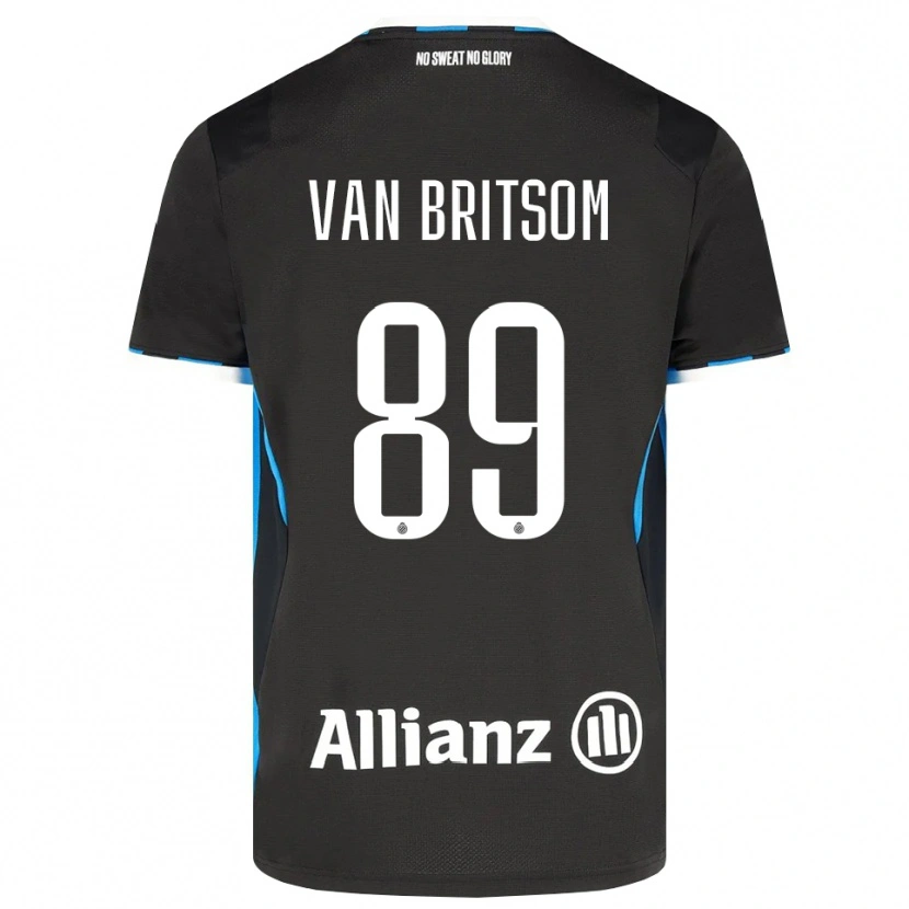 Danxen Damen Jakke Van Britsom #89 Schwarz Rot Blau Heimtrikot Trikot 2026/27 T-Shirt Österreich