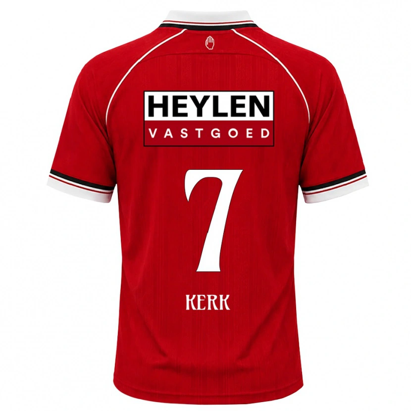 Danxen Damen Gyrano Kerk #7 Rot Weiß Schwarz Heimtrikot Trikot 2026/27 T-Shirt Österreich