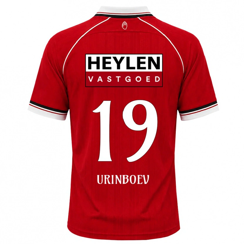 Danxen Damen Mukhammadali Urinboev #19 Rot Weiß Schwarz Heimtrikot Trikot 2026/27 T-Shirt Österreich
