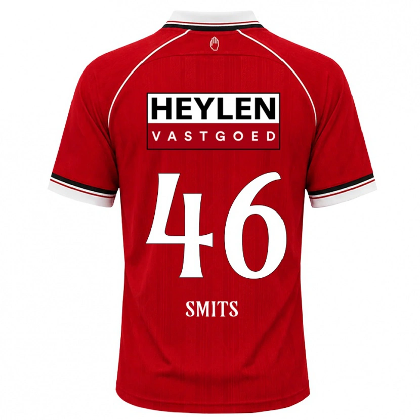 Danxen Damen Milan Smits #46 Rot Weiß Schwarz Heimtrikot Trikot 2026/27 T-Shirt Österreich