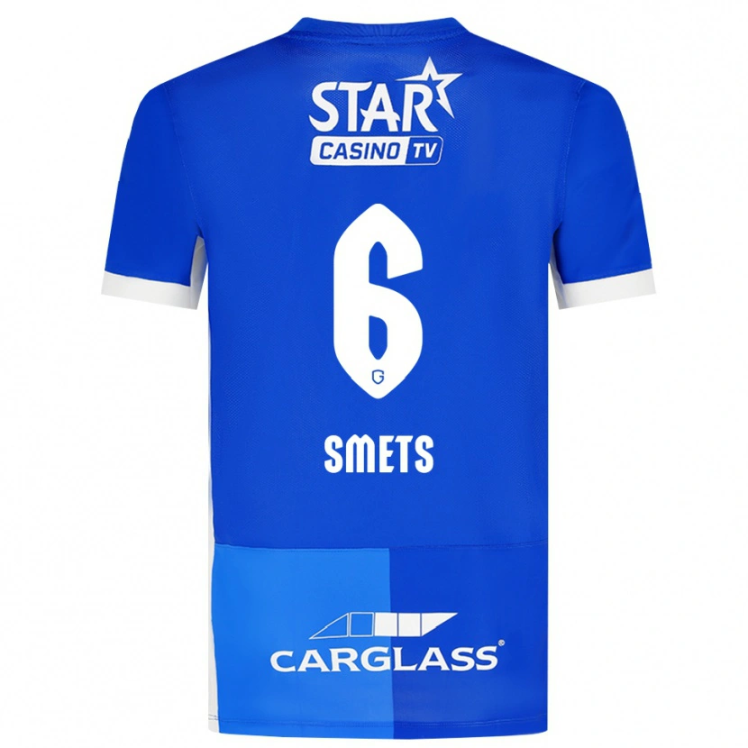 Danxen Damen Matte Smets #6 Mittelblau Königlichblau Weiß Heimtrikot Trikot 2026/27 T-Shirt Österreich