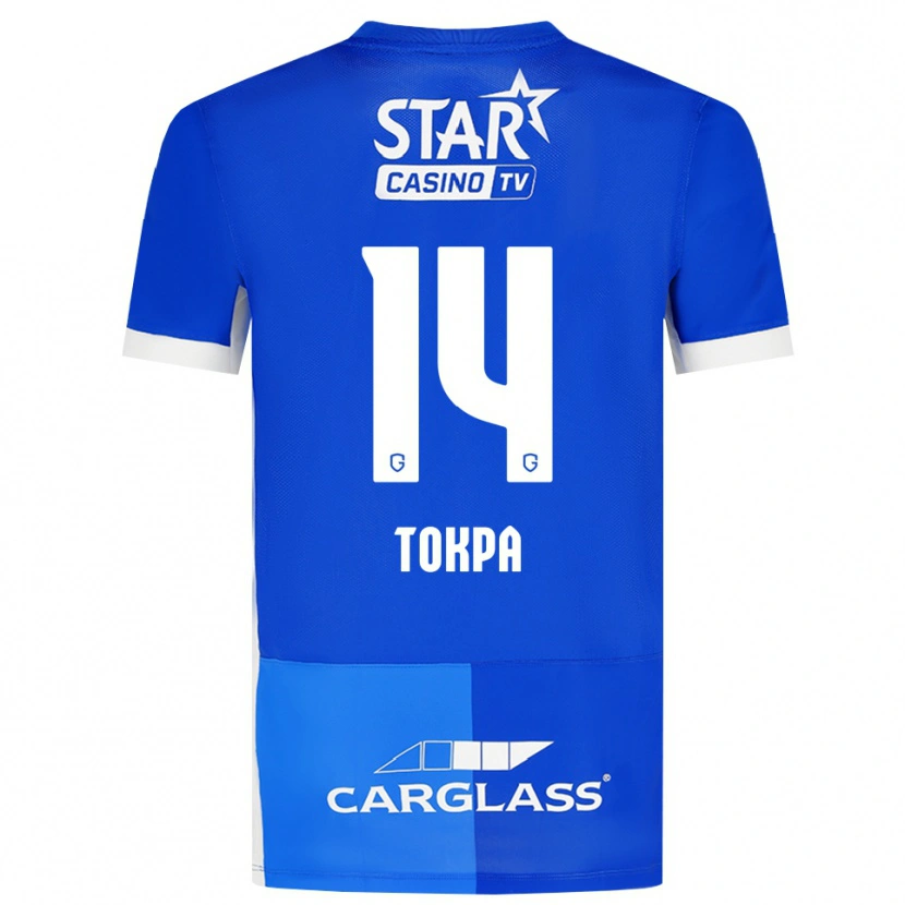 Danxen Damen Winner Tokpa #14 Mittelblau Königlichblau Weiß Heimtrikot Trikot 2026/27 T-Shirt Österreich