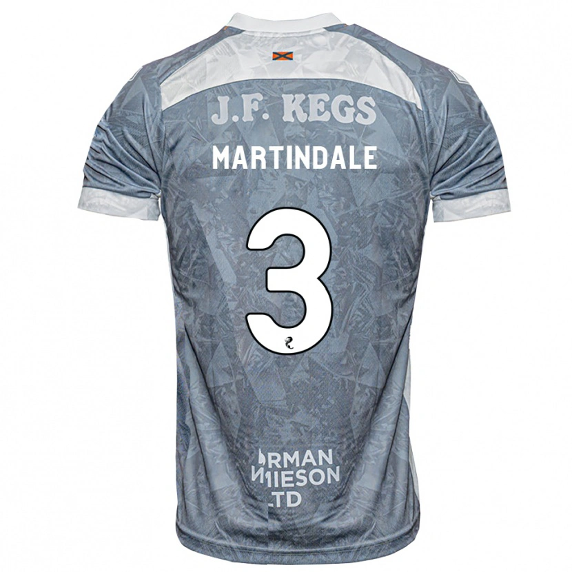 Danxen Damen Amilie Martindale #3 Hellgrau Auswärtstrikot Trikot 2026/27 T-Shirt Österreich